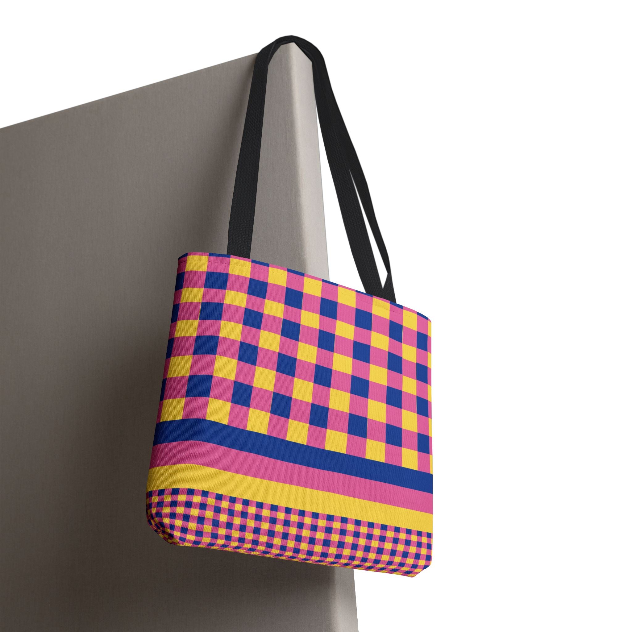 Colorblock Tote Bag