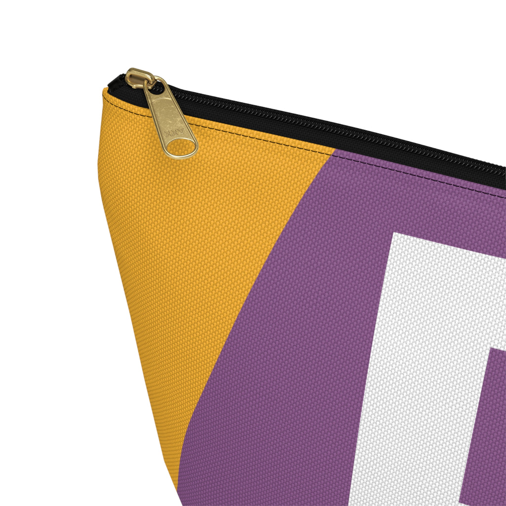 Colorblock Accessory Pouch — Monogram P T-Bottom Cosmetic Bag