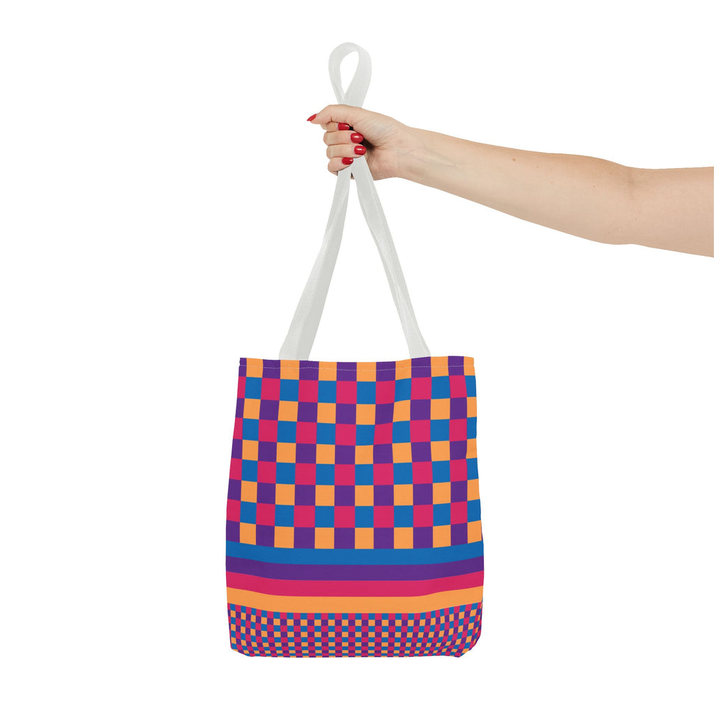 Colorblock Tote Bag