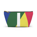 Colorblock Accessory Pouch — Monogram I T-Bottom Cosmetic Bag