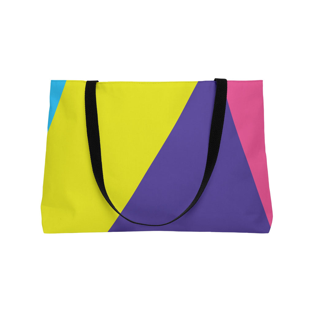 Colorblock Tote Bag