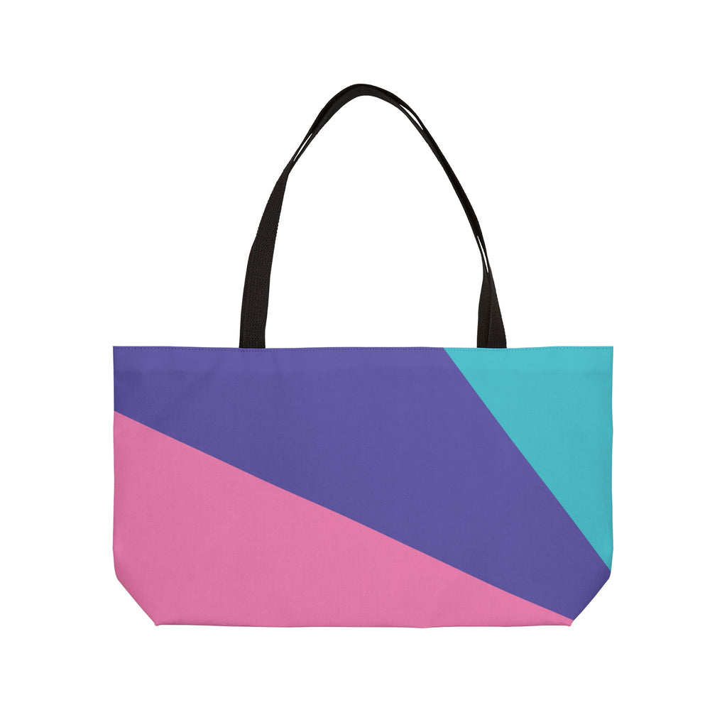 Colorblock Tote Bag