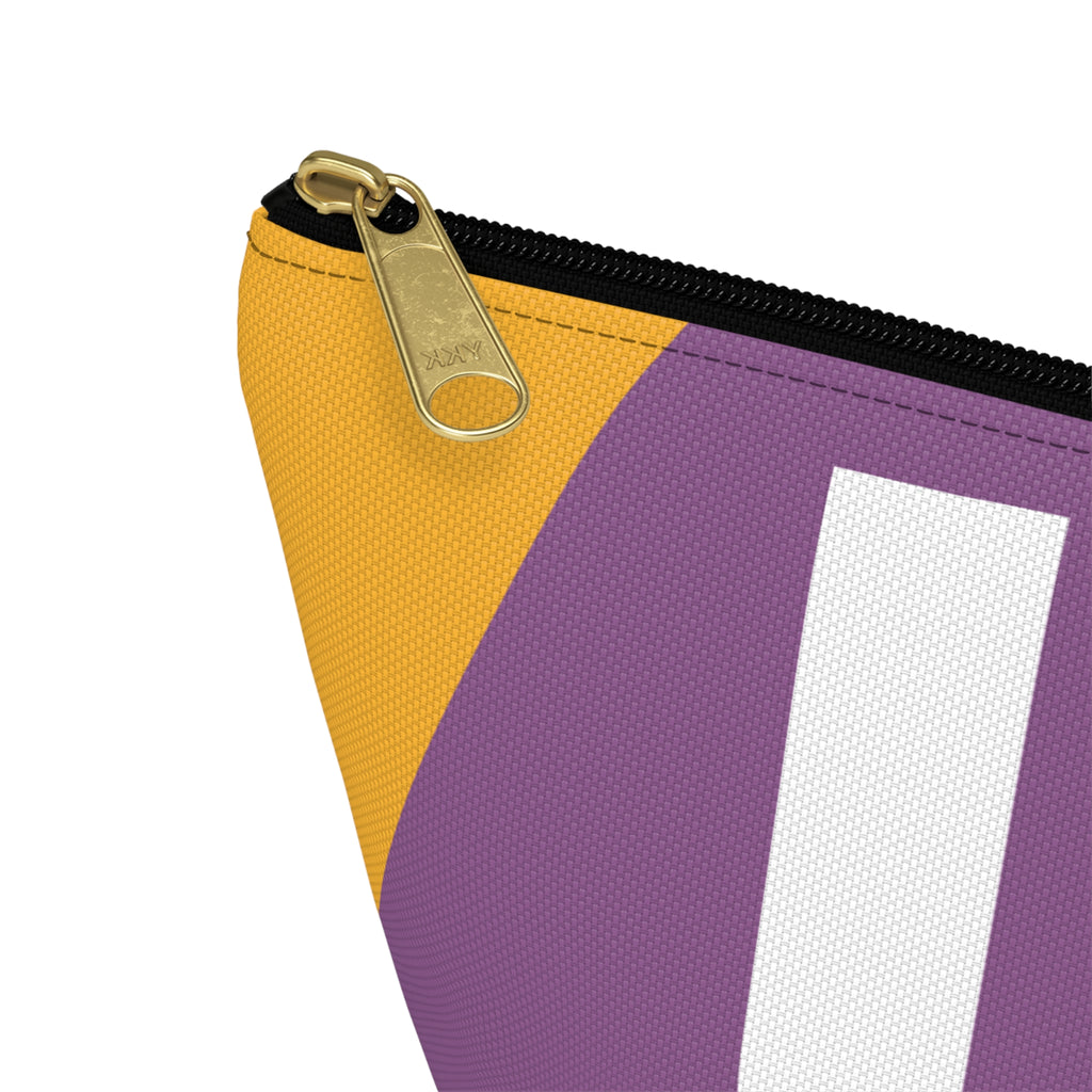 Colorblock Accessory Pouch — Monogram U T-Bottom Cosmetic Bag