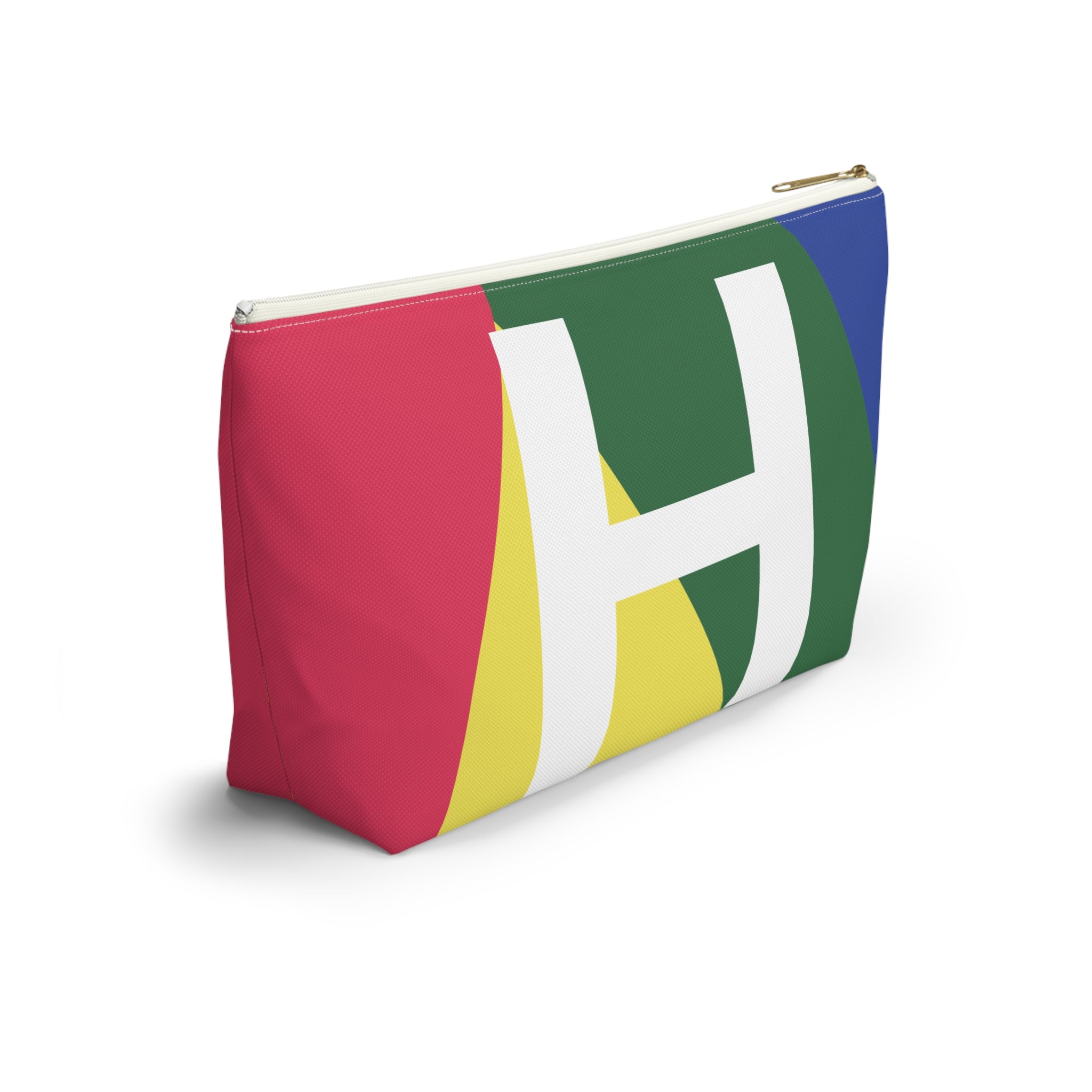 Colorblock Accessory Pouch — Monogram H T-Bottom Cosmetic Bag