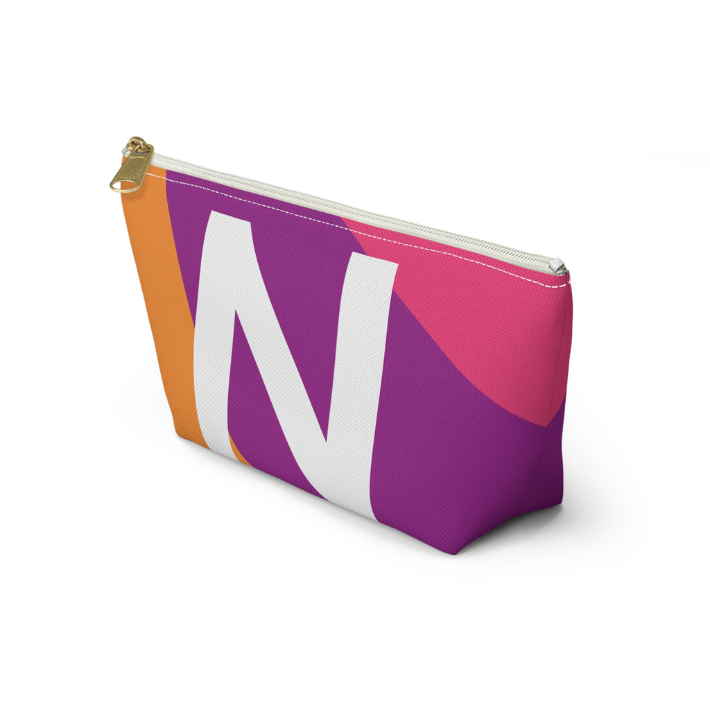 Colorblock Accessory Pouch — Monogram N T-Bottom Cosmetic Bag
