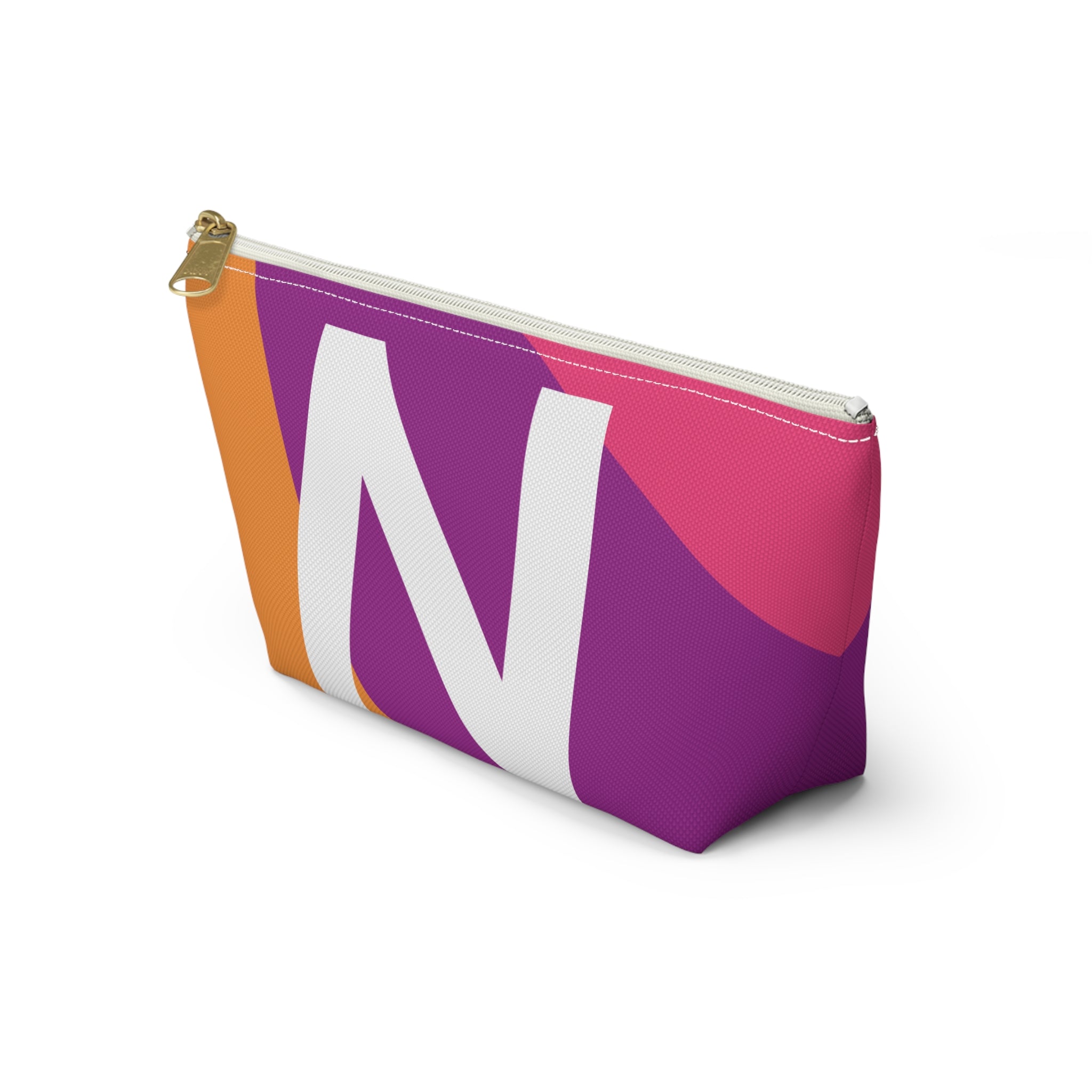Colorblock Accessory Pouch — Monogram N T-Bottom Cosmetic Bag