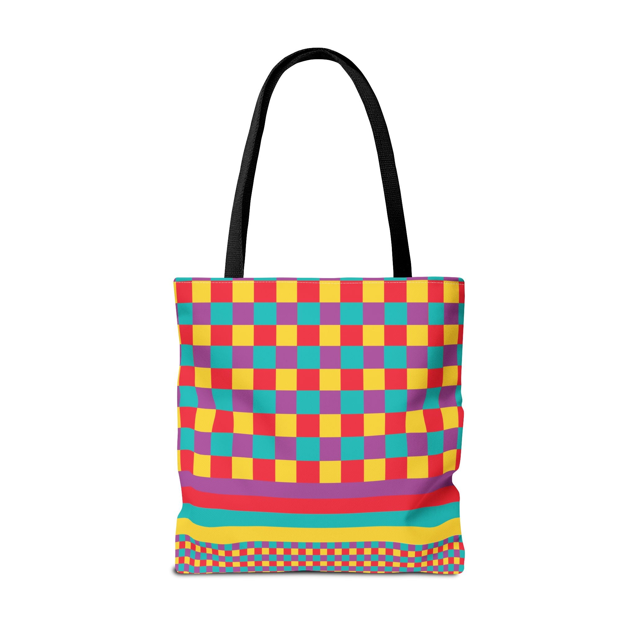 Colorblock Tote Bag