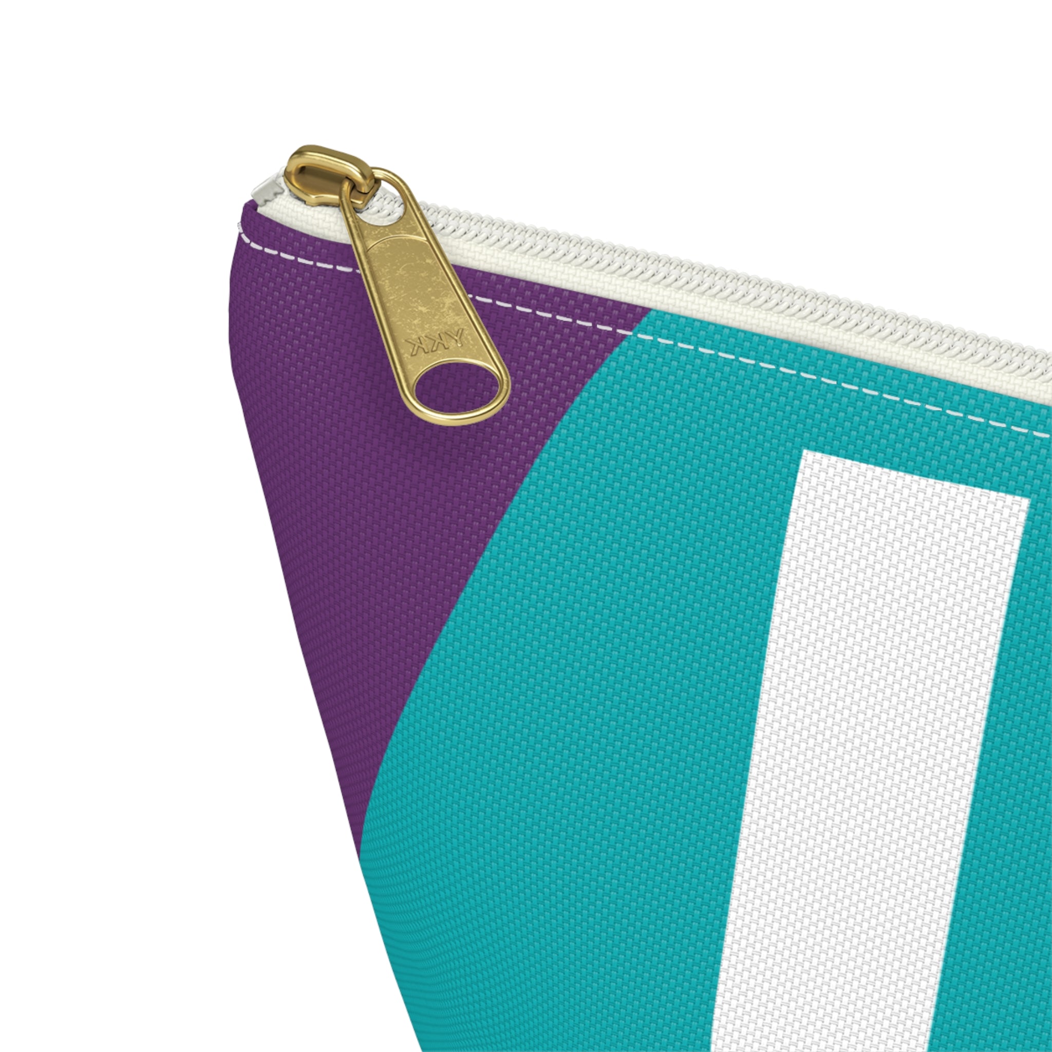 Colorblock Accessory Pouch — Monogram U T-Bottom Cosmetic Bag