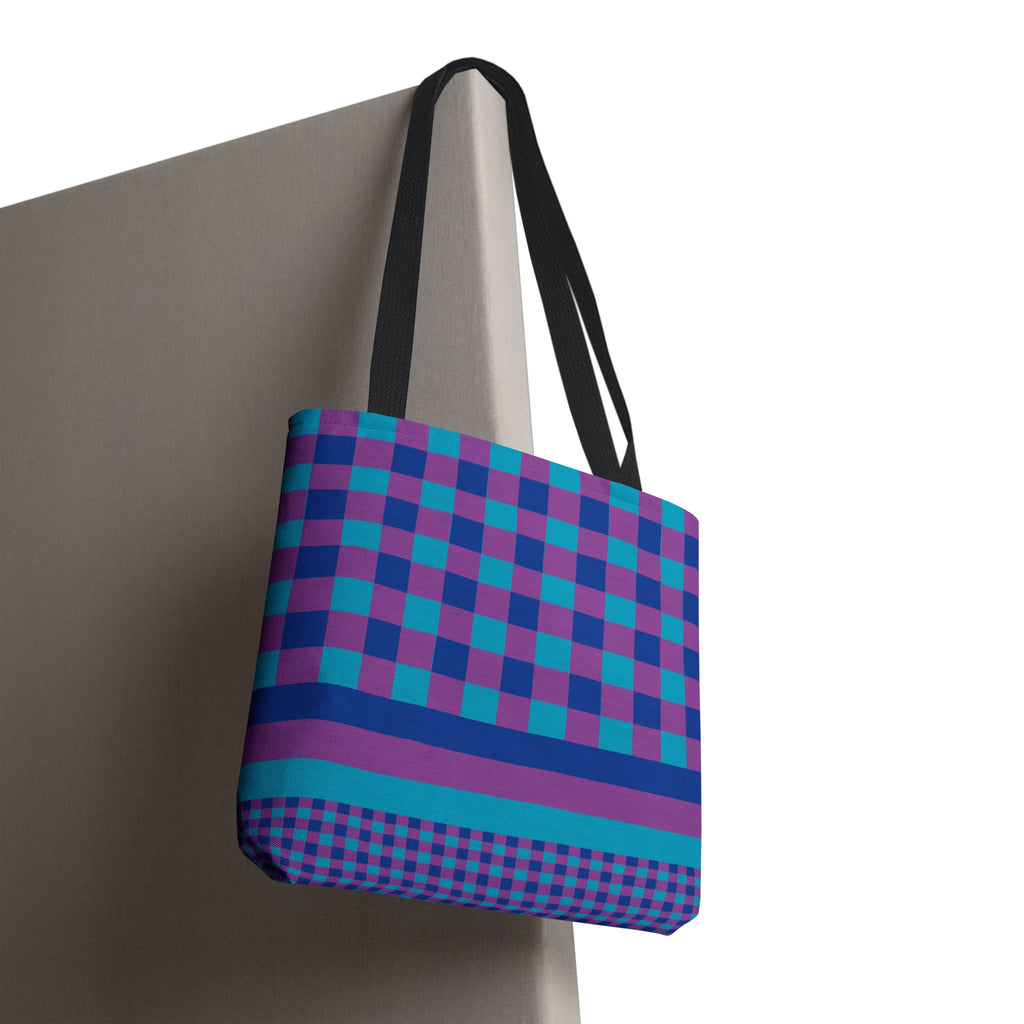 Colorblock Tote Bag
