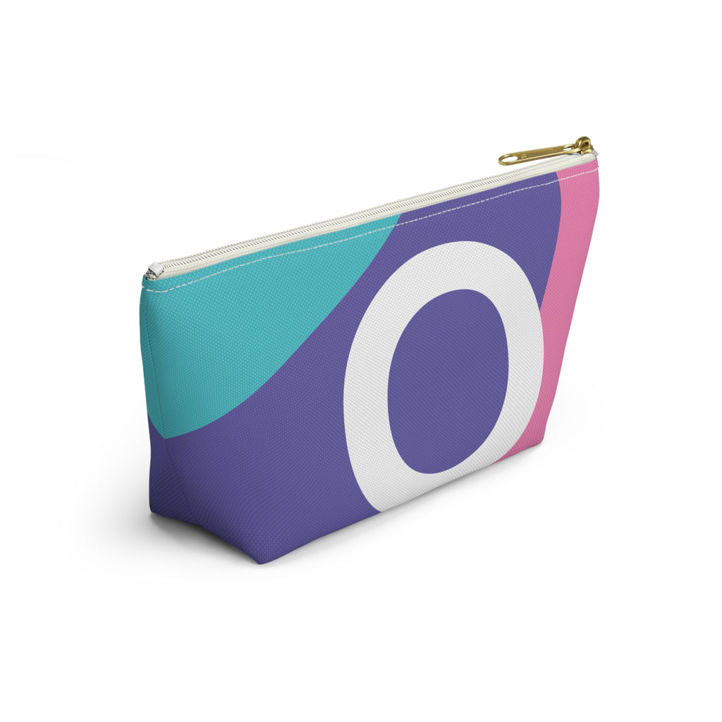 Colorblock Accessory Pouch — Monogram O T-Bottom Cosmetic Bag