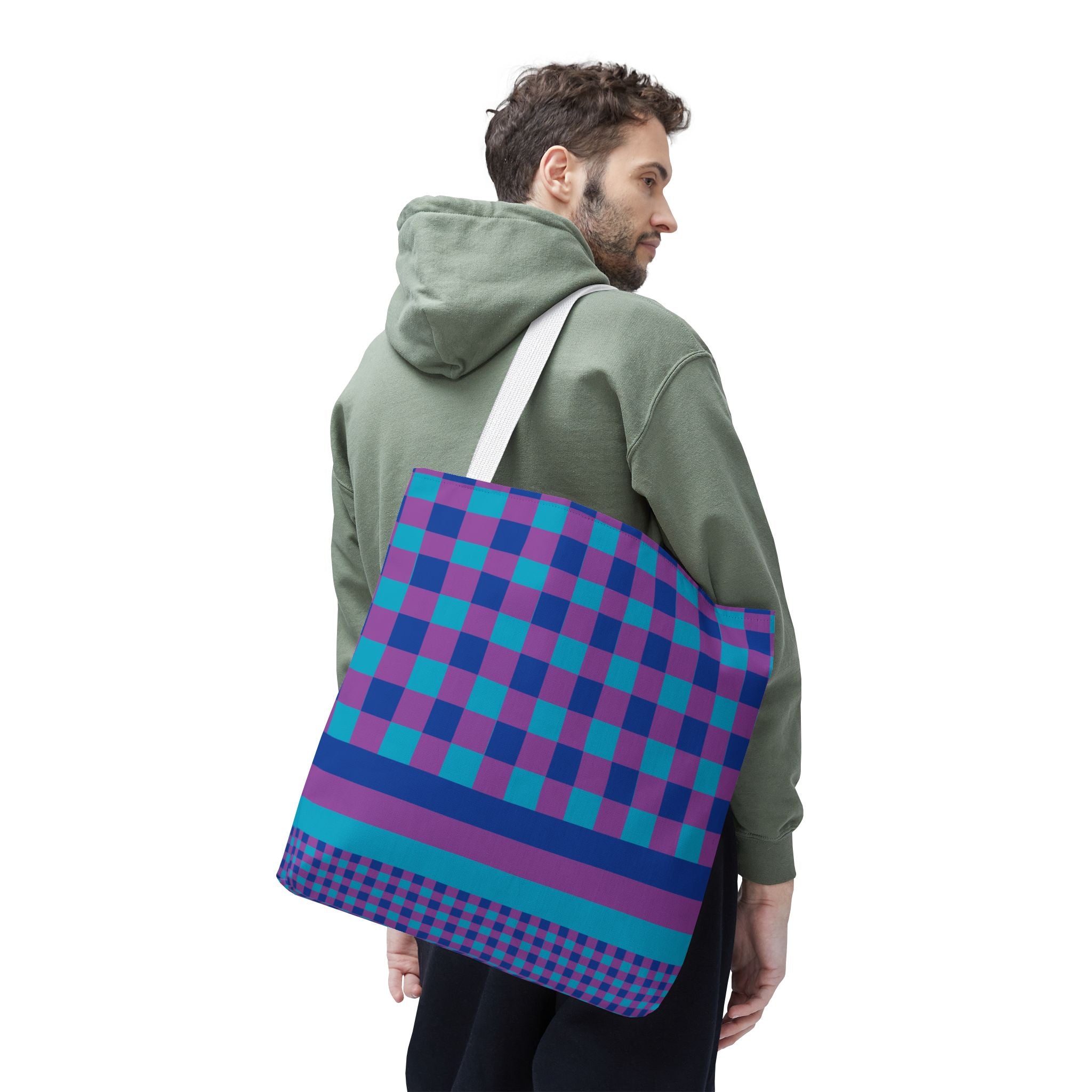 Colorblock Tote Bag