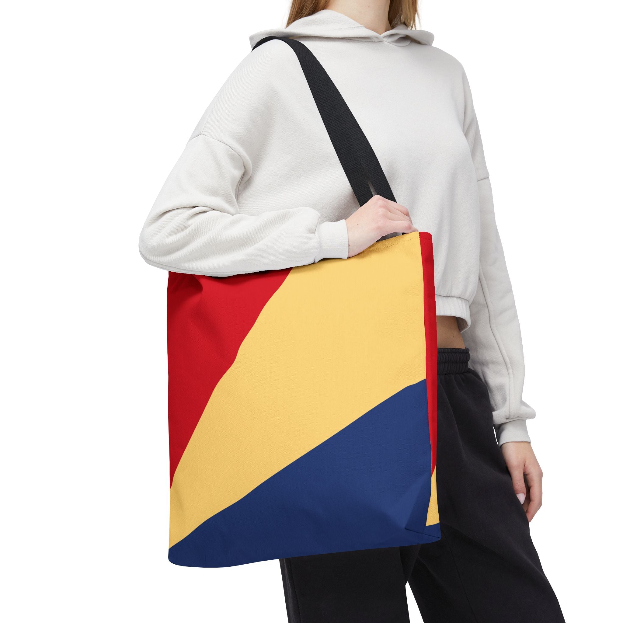 Colorblock Tote Bag