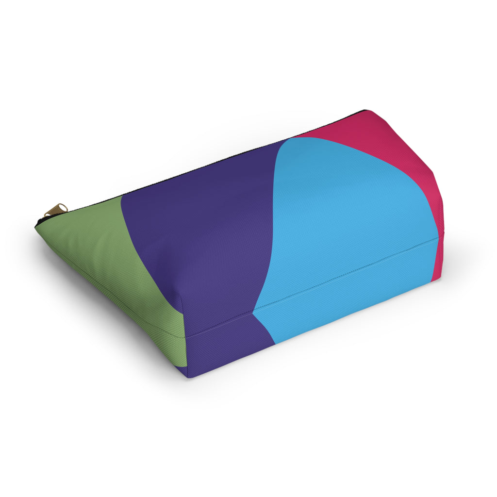 Colorblock Accessory Pouch