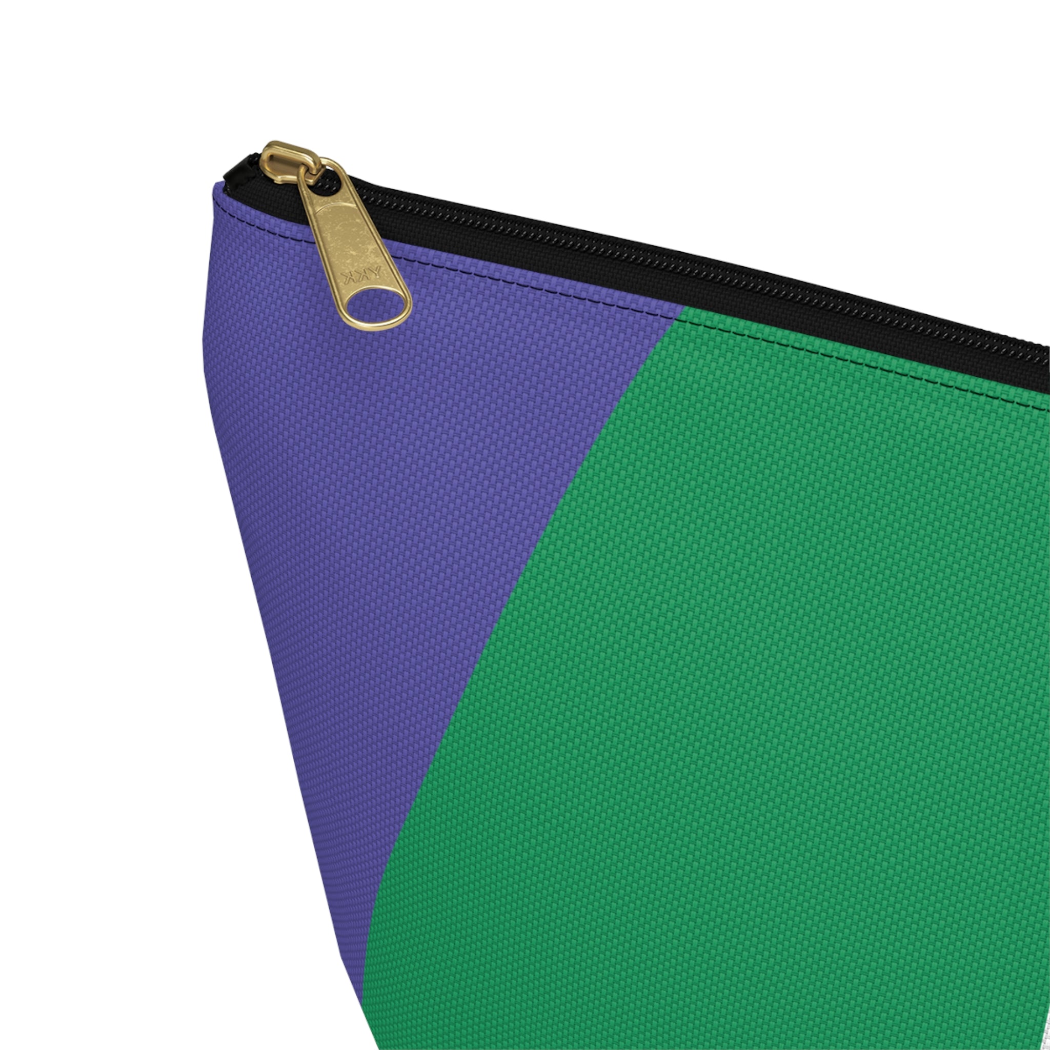 Initials Colorblock Accessory Pouch — Monogram I T-Bottom Cosmetic Bag