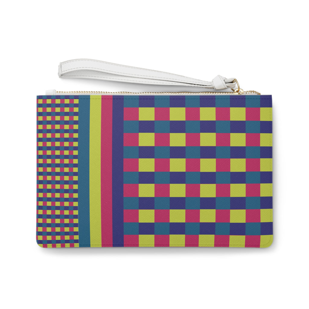 Colorblock Clutch Bag