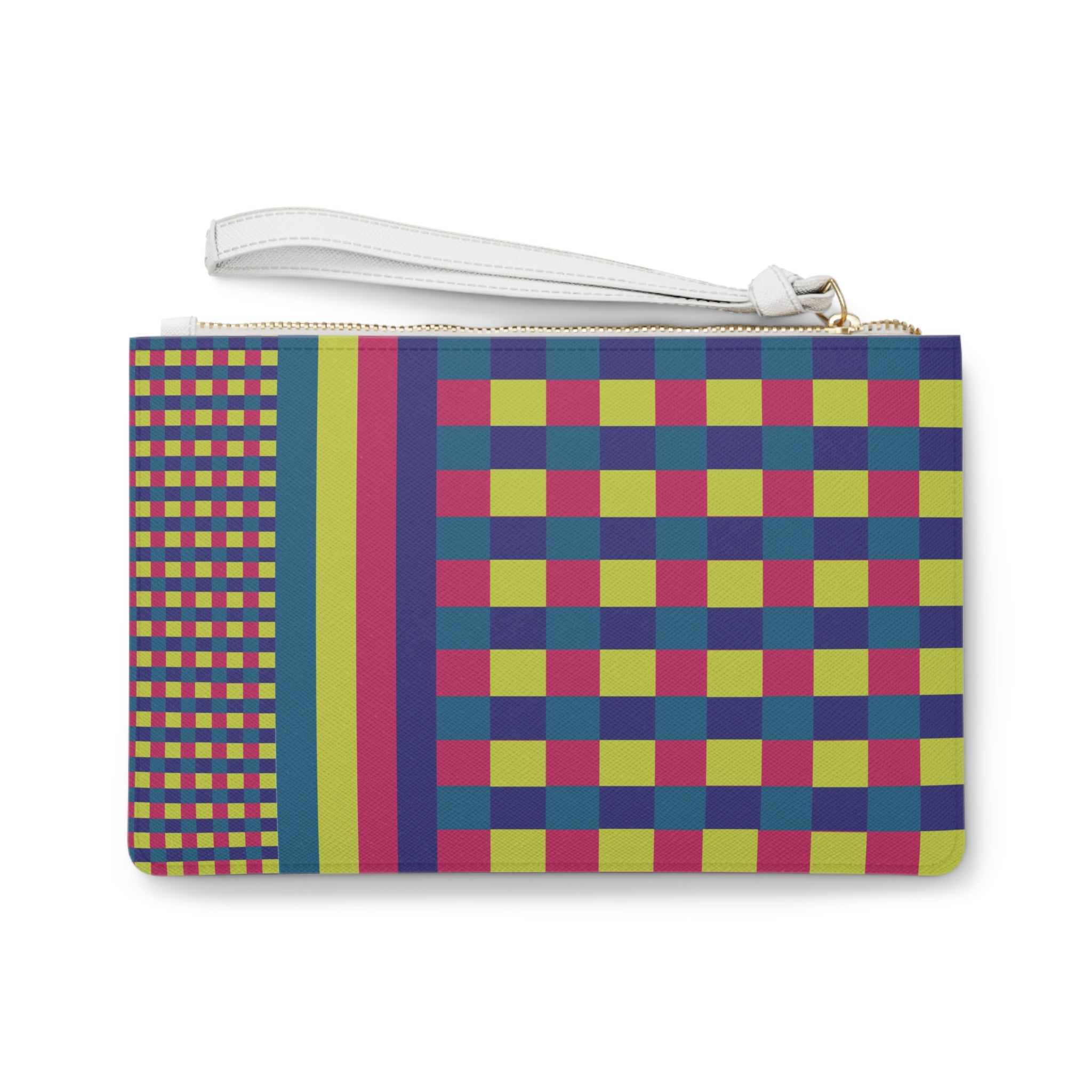 Colorblock Clutch Bag