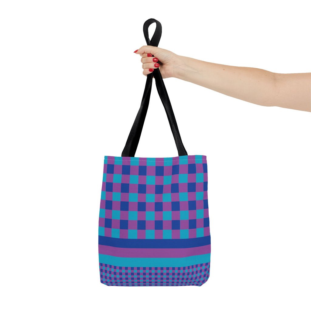 Colorblock Tote Bag