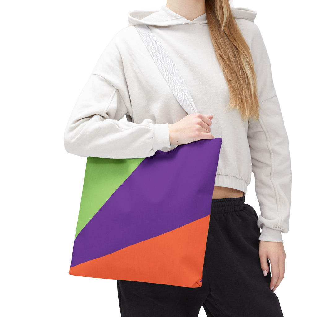 Colorblock Tote Bag