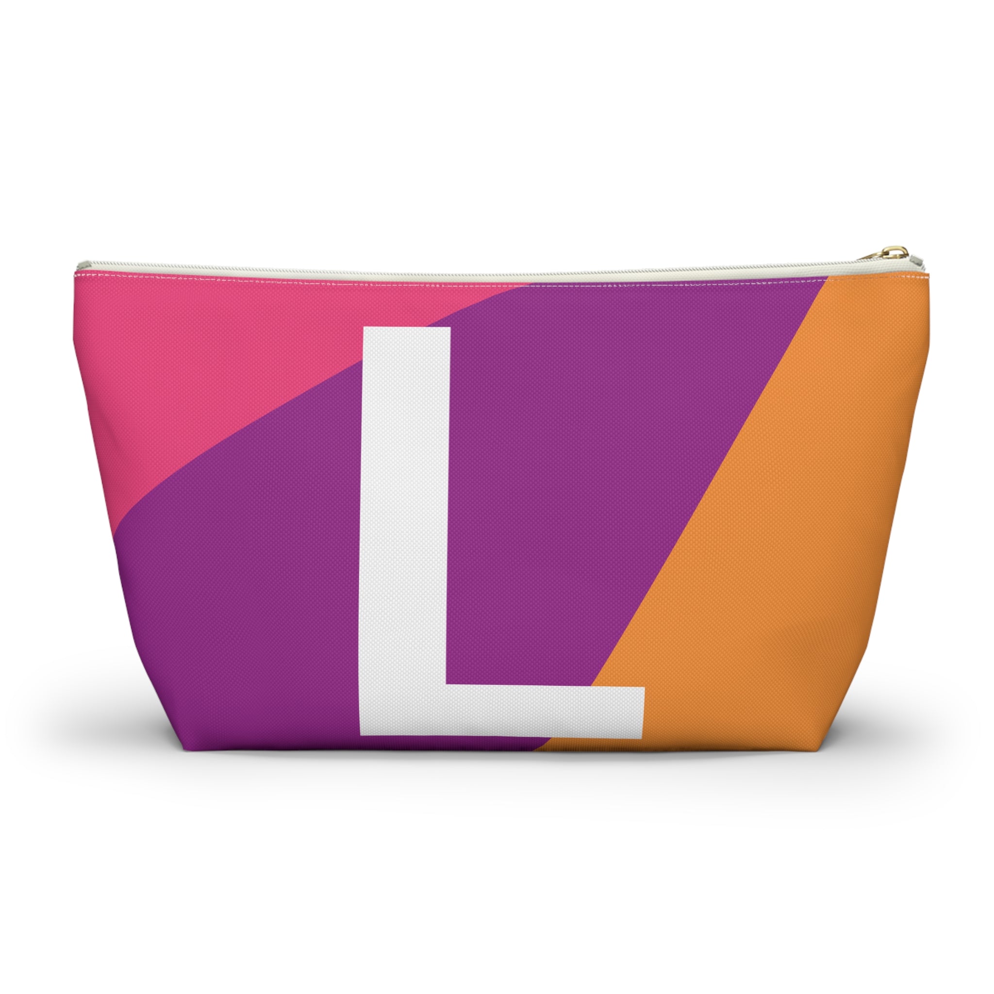 Colorblock Accessory Pouch — Monogram L T-Bottom Cosmetic Bag