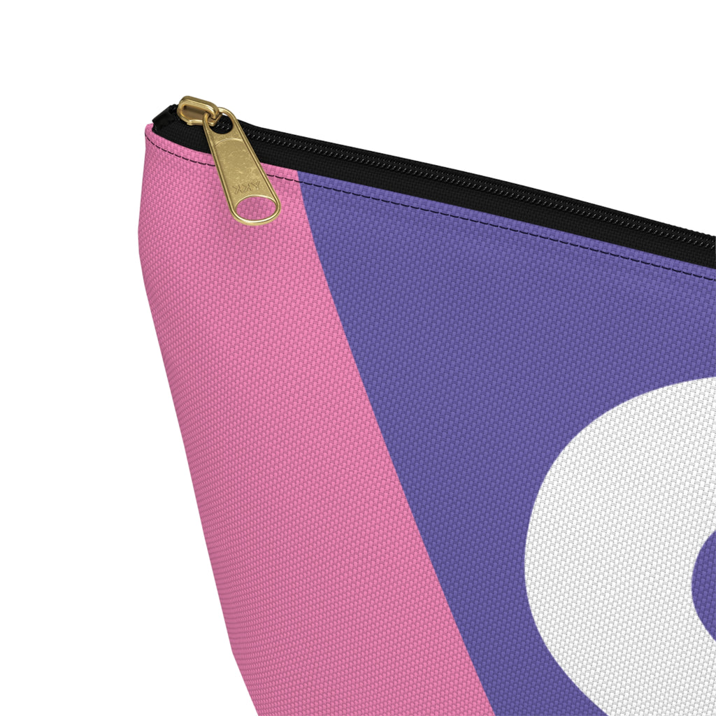 Colorblock Accessory Pouch — Monogram S T-Bottom Cosmetic Bag