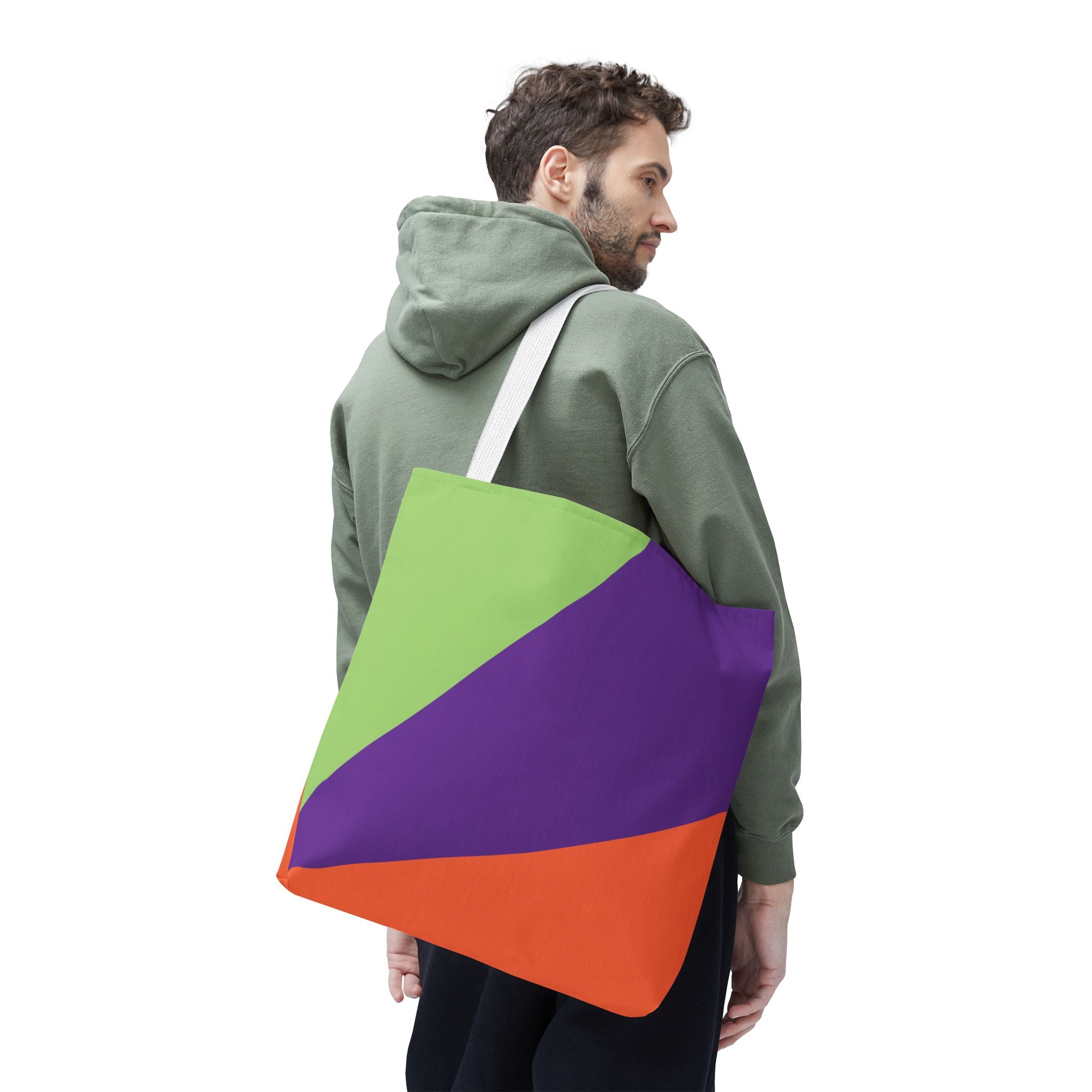 Colorblock Tote Bag