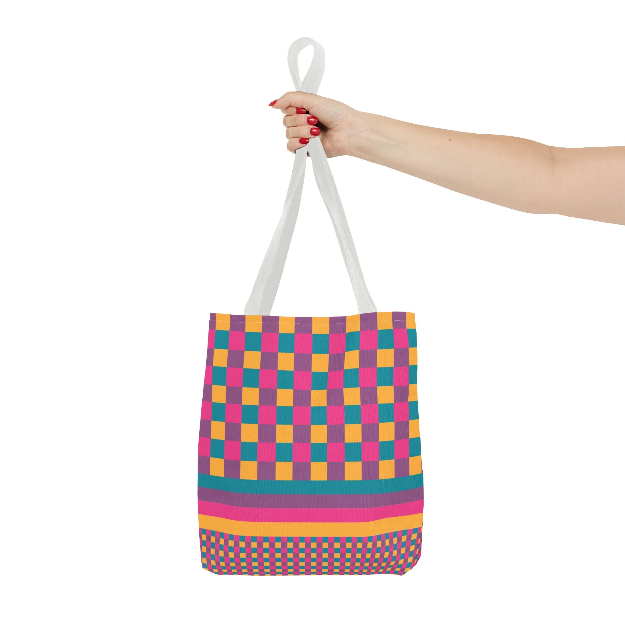 Colorblock Tote Bag