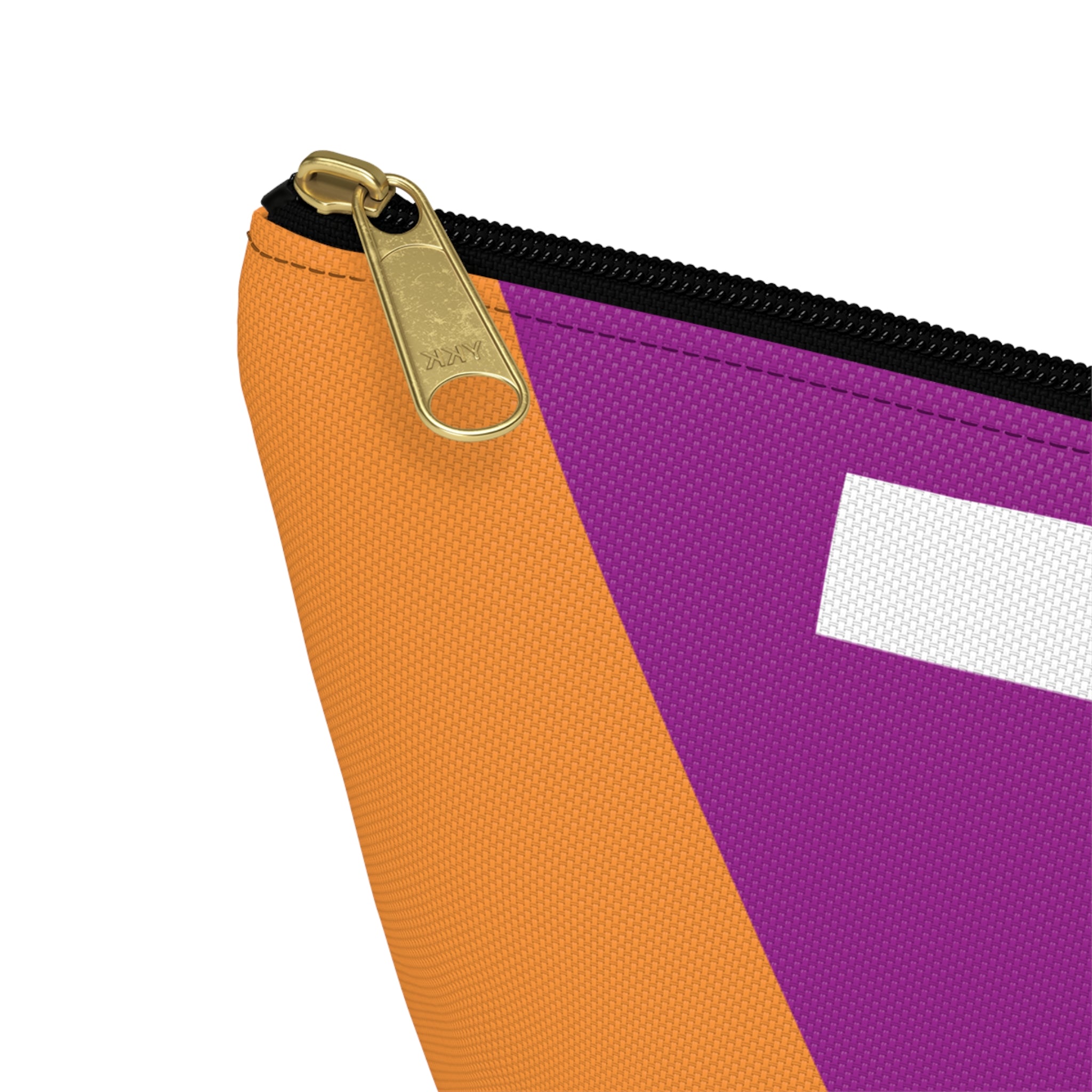 Colorblock Accessory Pouch — Monogram T T-Bottom Cosmetic Bag