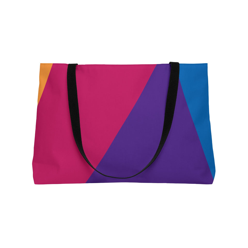 Colorblock Tote Bag