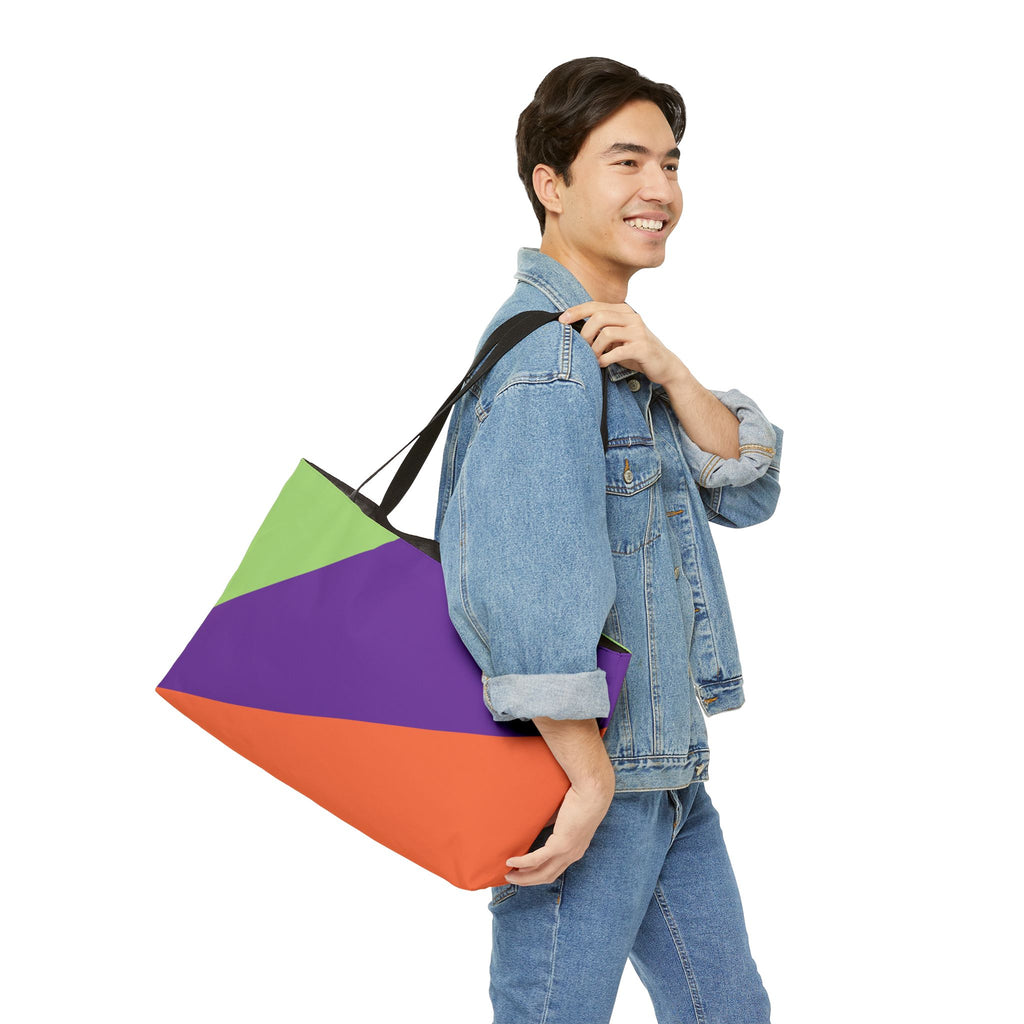 Colorblock Tote Bag