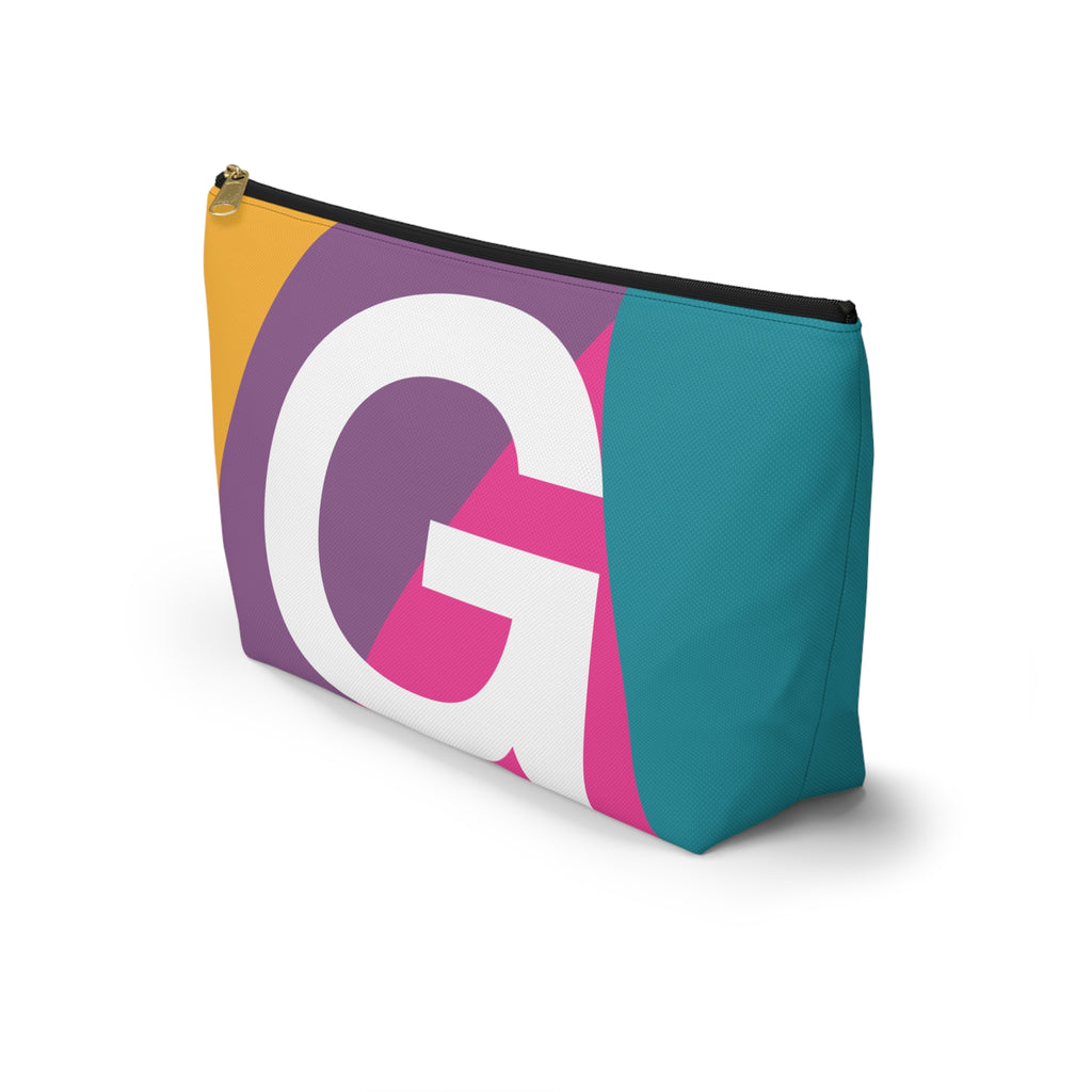 Colorblock Accessory Pouch — Monogram G T-Bottom Cosmetic Bag