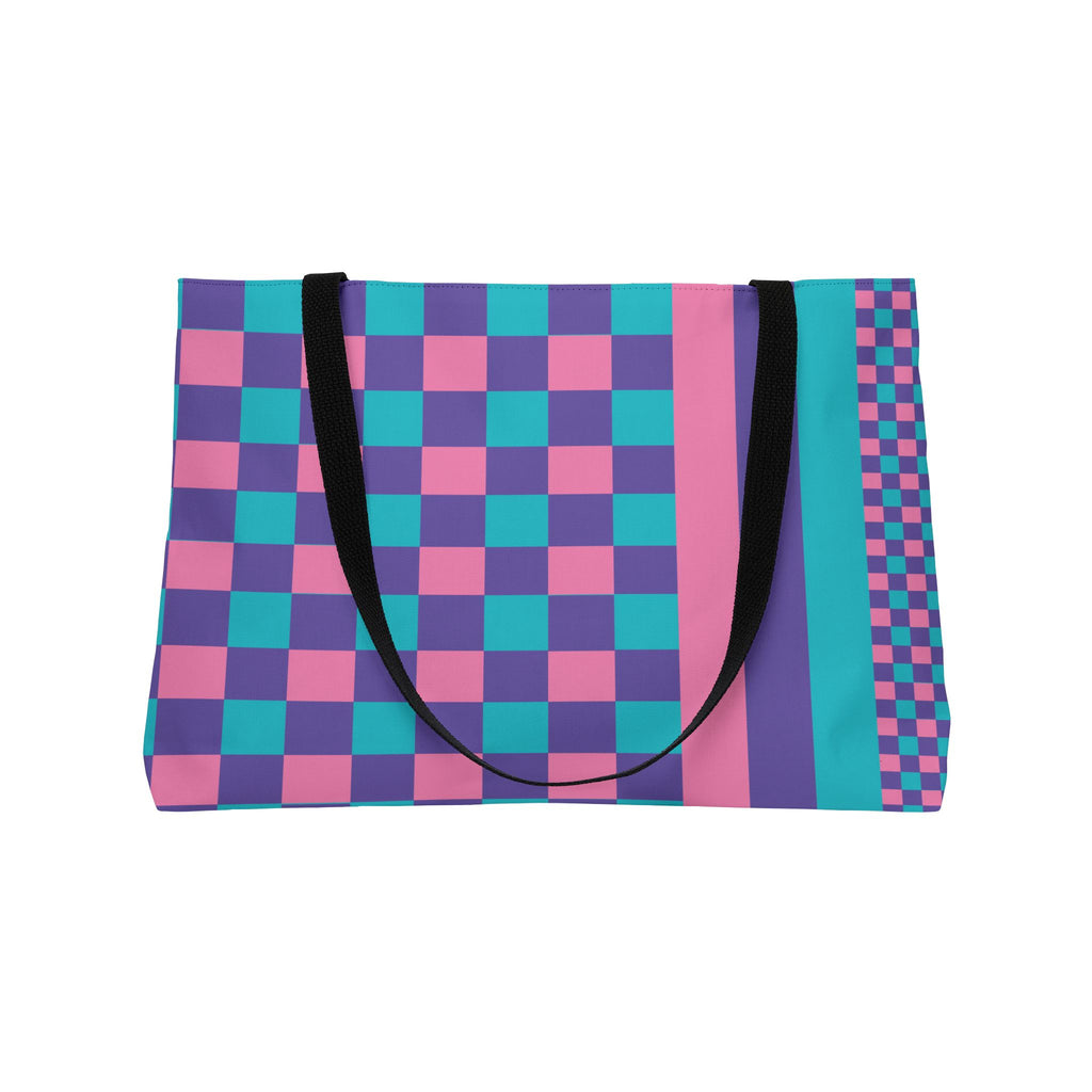 Colorblock Tote Bag