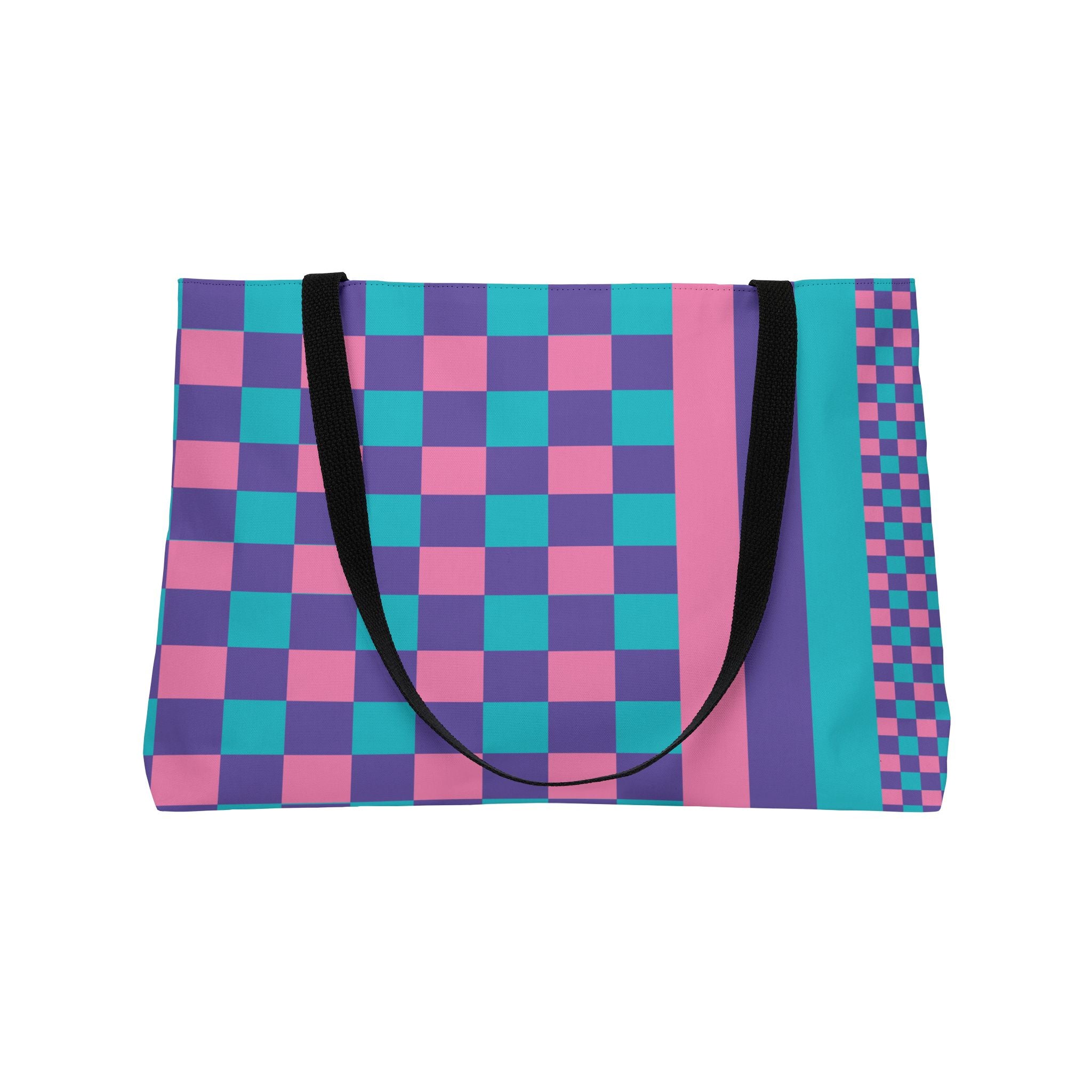 Colorblock Tote Bag