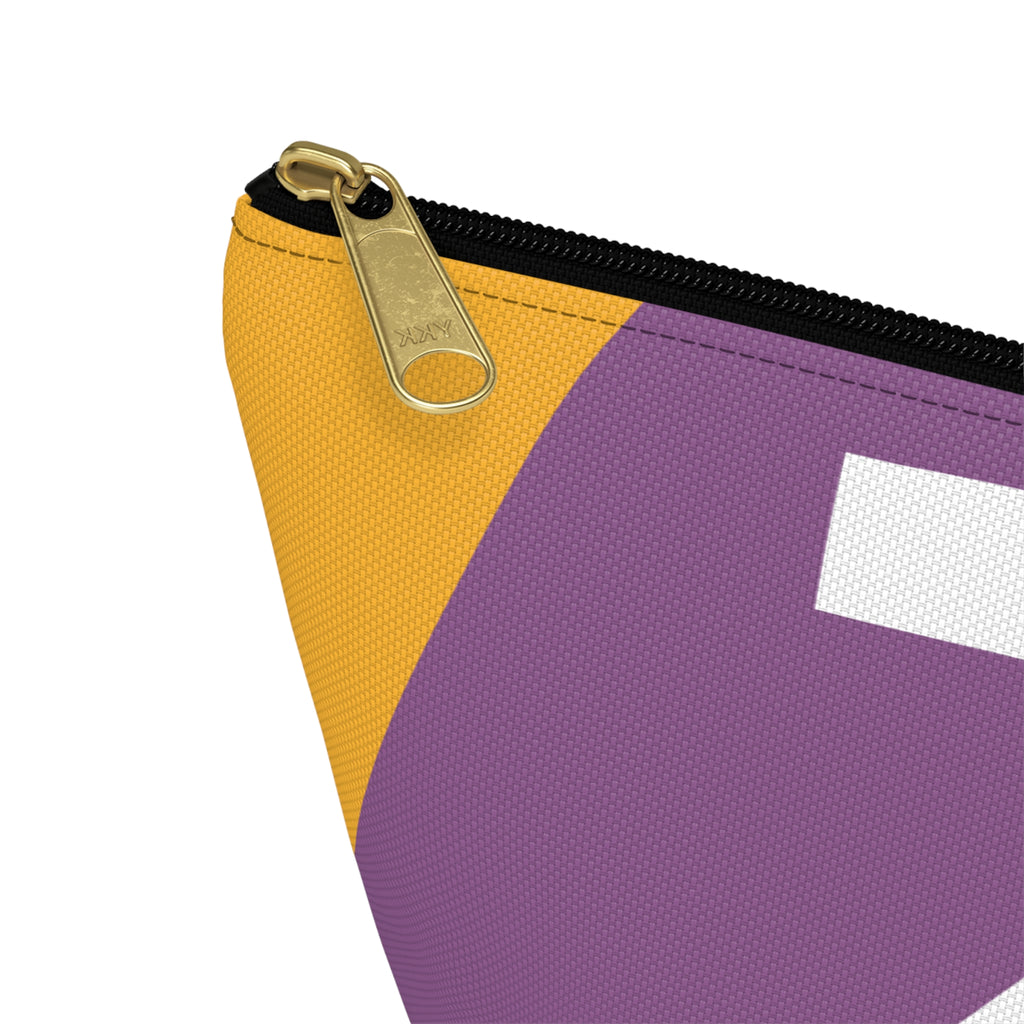 Colorblock Accessory Pouch — Monogram Z T-Bottom Cosmetic Bag