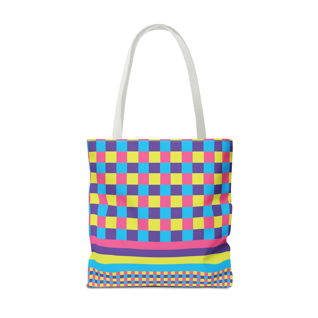 Colorblock Tote Bag