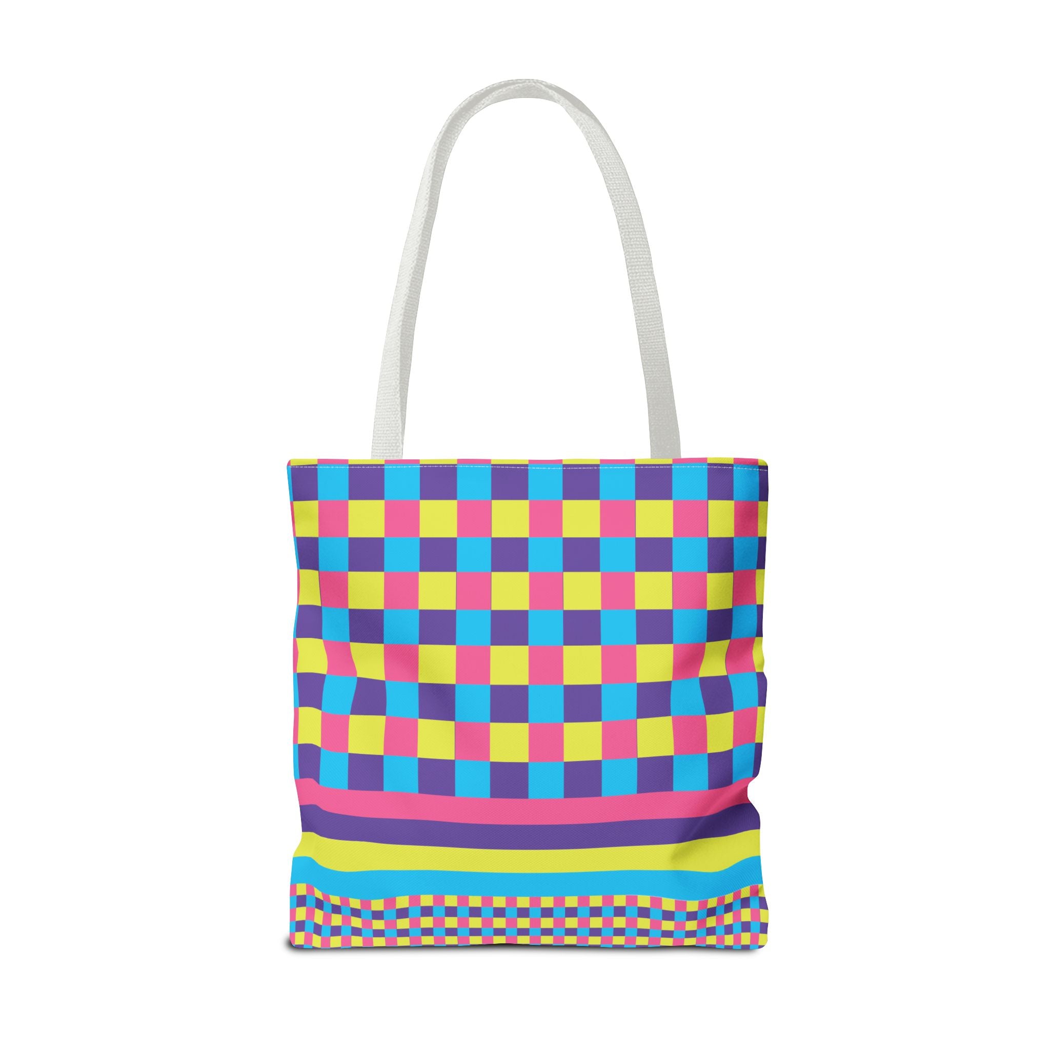 Colorblock Tote Bag
