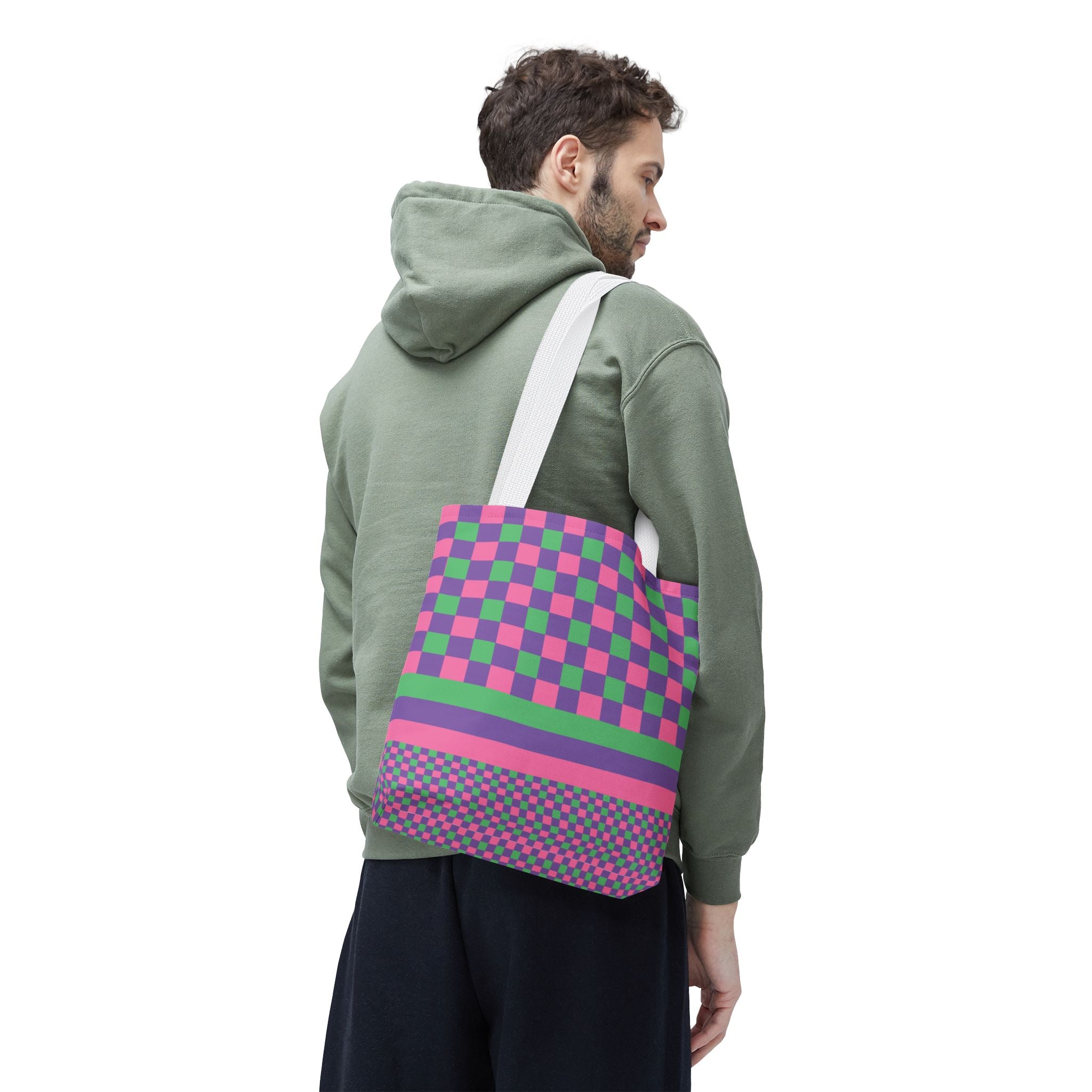 Colorblock Tote Bag