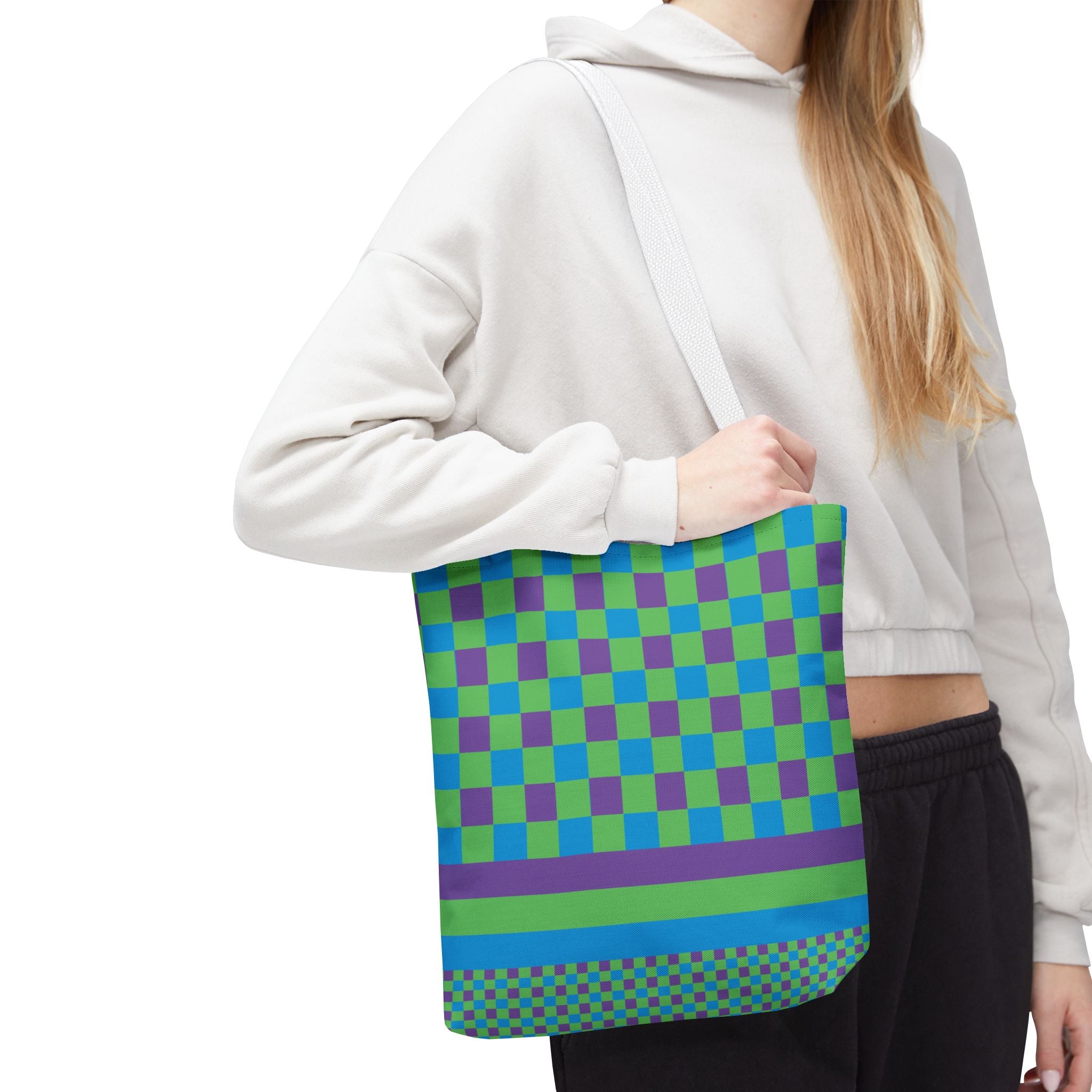 Colorblock Tote Bag
