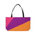 Colorblock Tote Bag