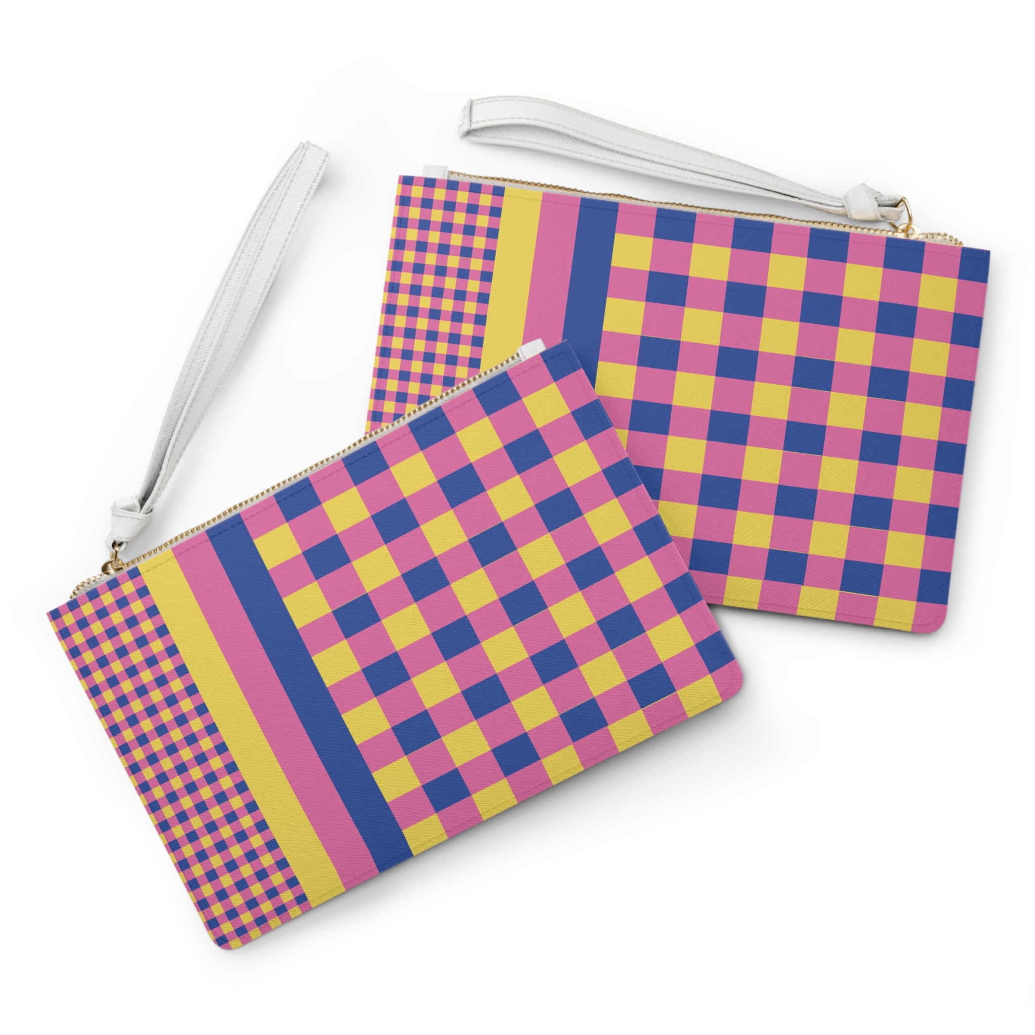 Colorblock Clutch Bag