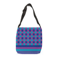 Colorblock Geometric Tote Bag