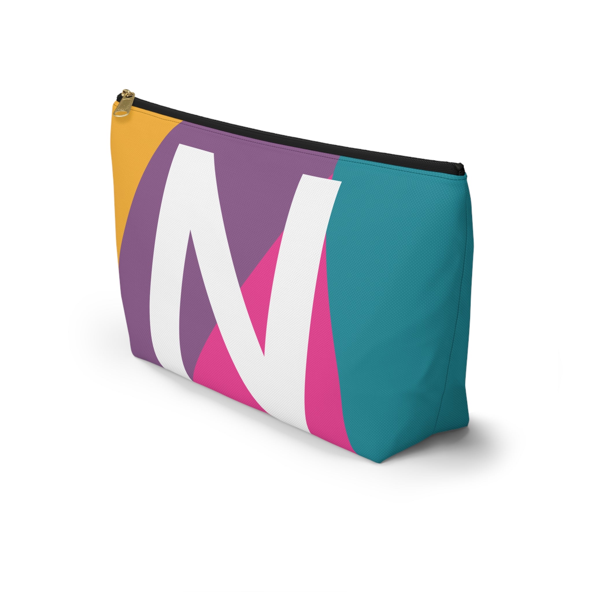 Colorblock Accessory Pouch — Monogram N T-Bottom Cosmetic Bag
