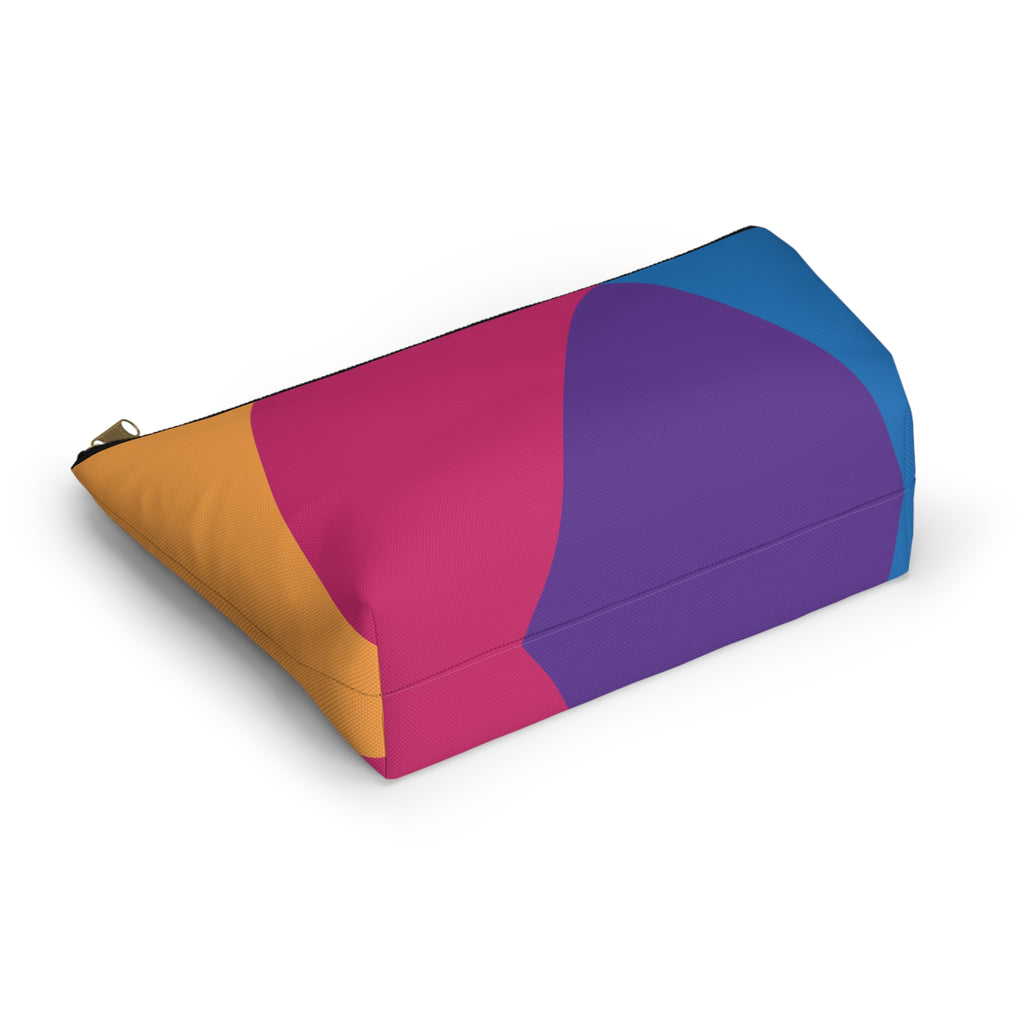 Colorblock Accessory Pouch