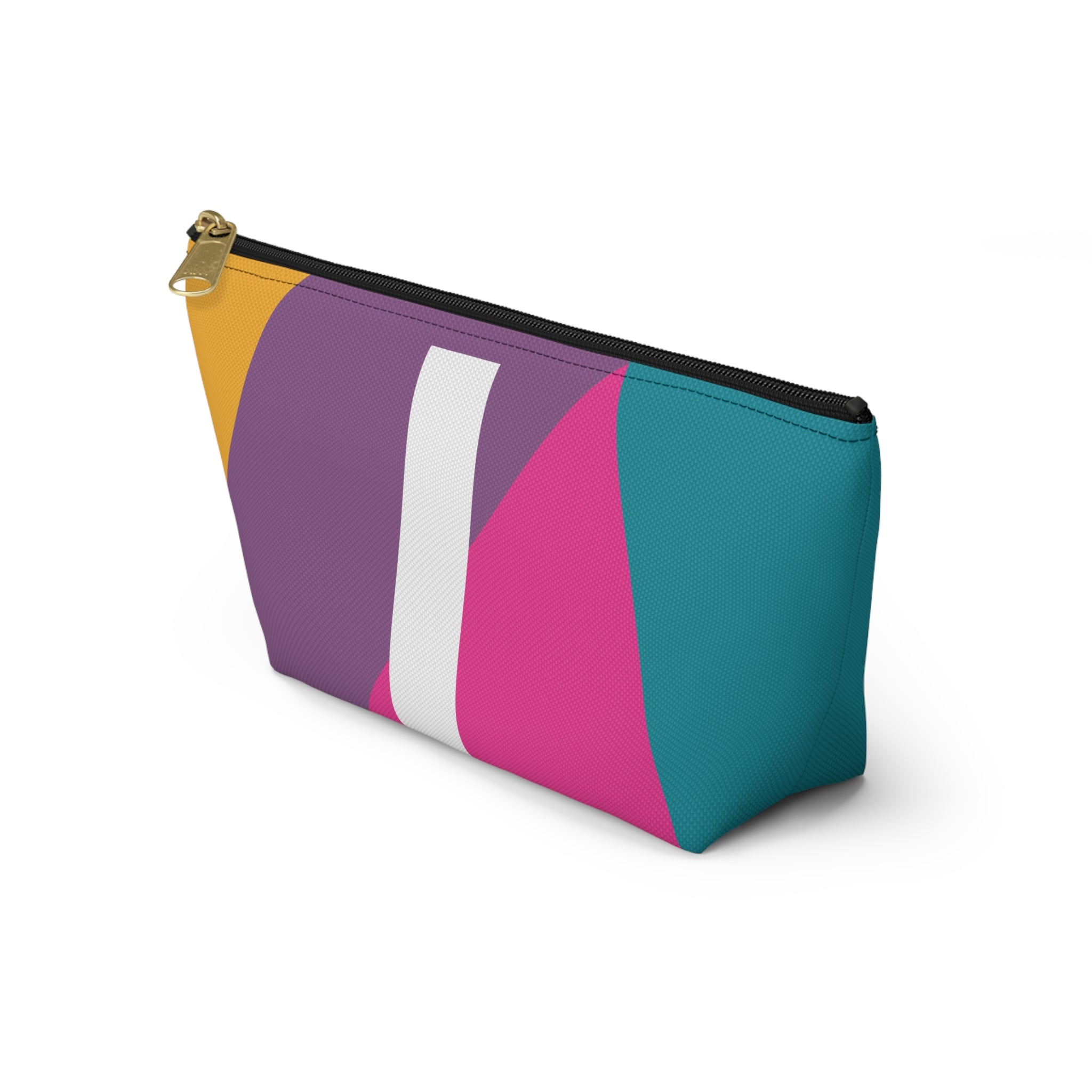 Colorblock Accessory Pouch — Monogram I T-Bottom Cosmetic Bag