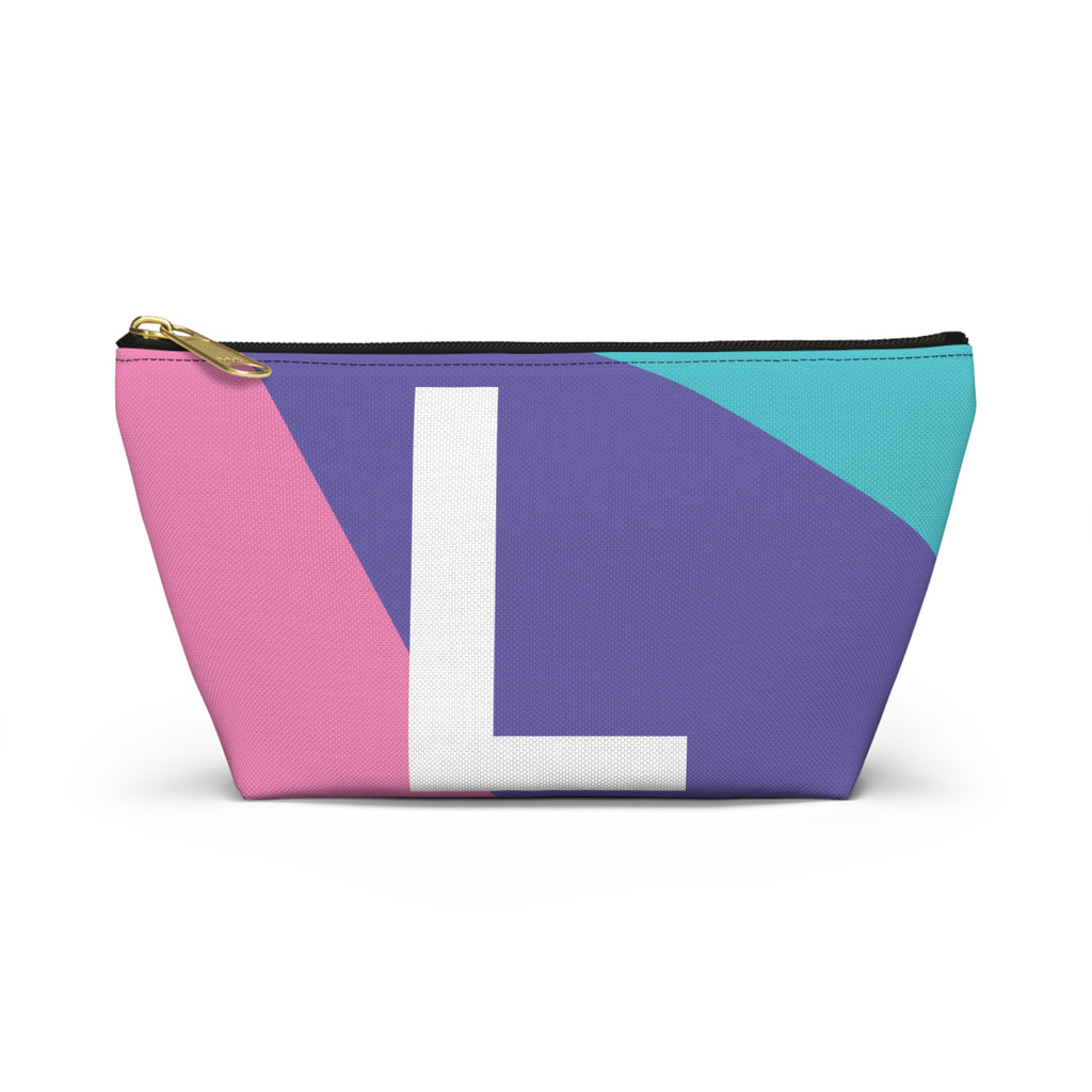 Colorblock Accessory Pouch — Monogram L T-Bottom Cosmetic Bag