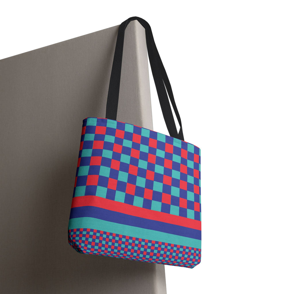 Colorblock Tote Bag