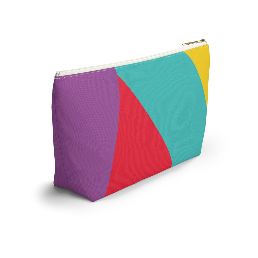 Colorblock Accessory Pouch