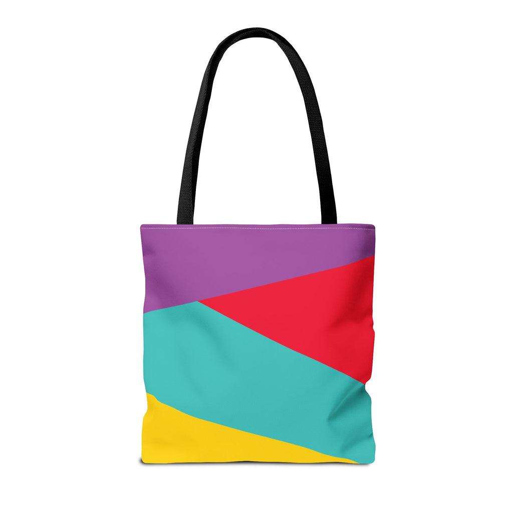 Colorblock Tote Bag