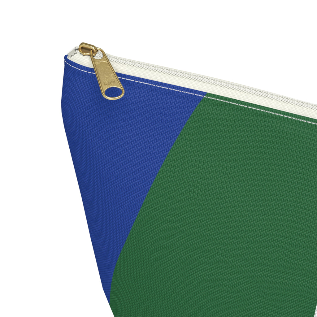 Colorblock Accessory Pouch — Monogram I T-Bottom Cosmetic Bag