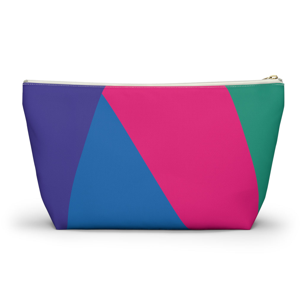 Colorblock Accessory Pouch