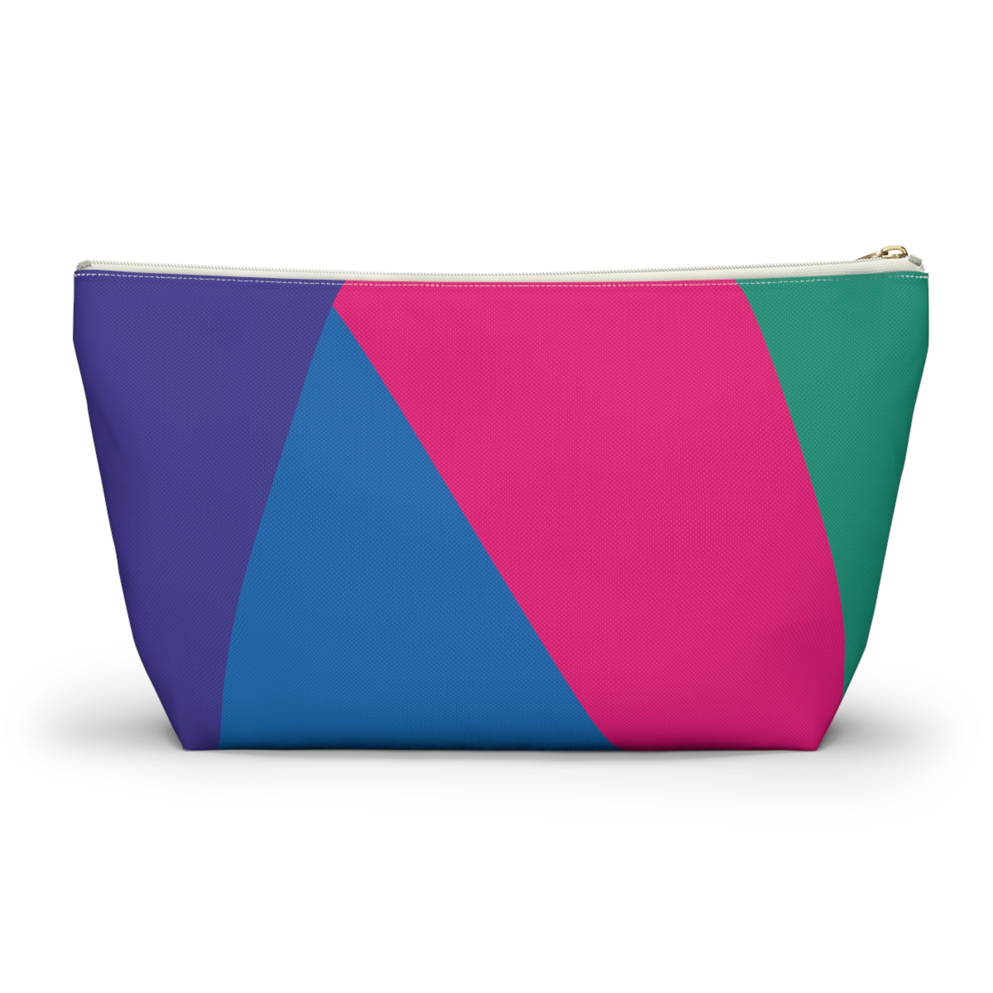 Colorblock Accessory Pouch